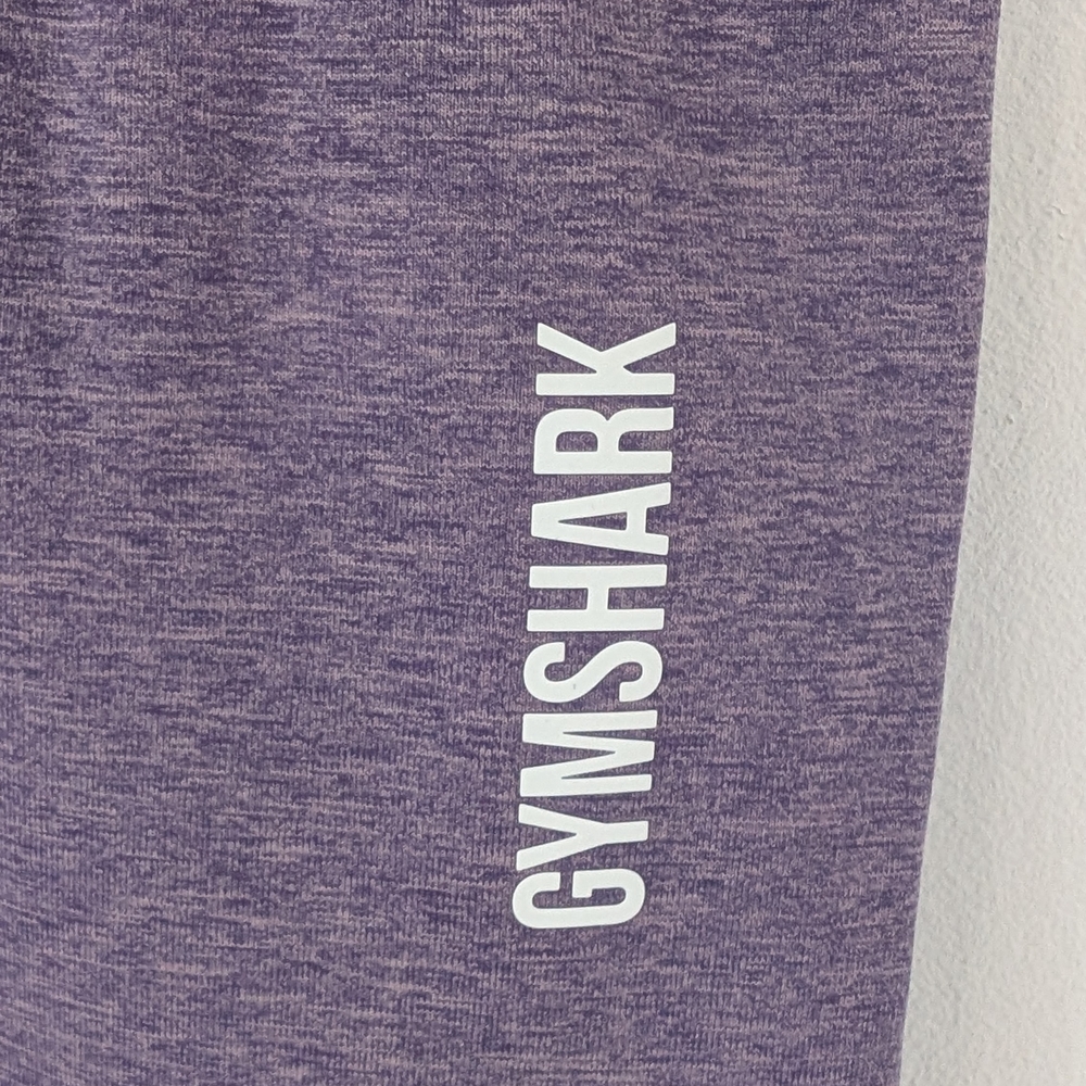 Gymshark Purple Leggings with Tapered Design - Picture 2 of 3